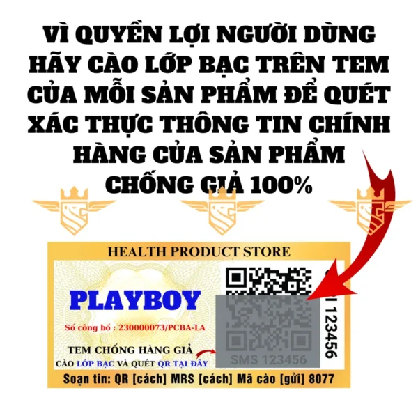 Chai xịt Playboy Đỏ Mỹ 5ml - Hình ảnh 5